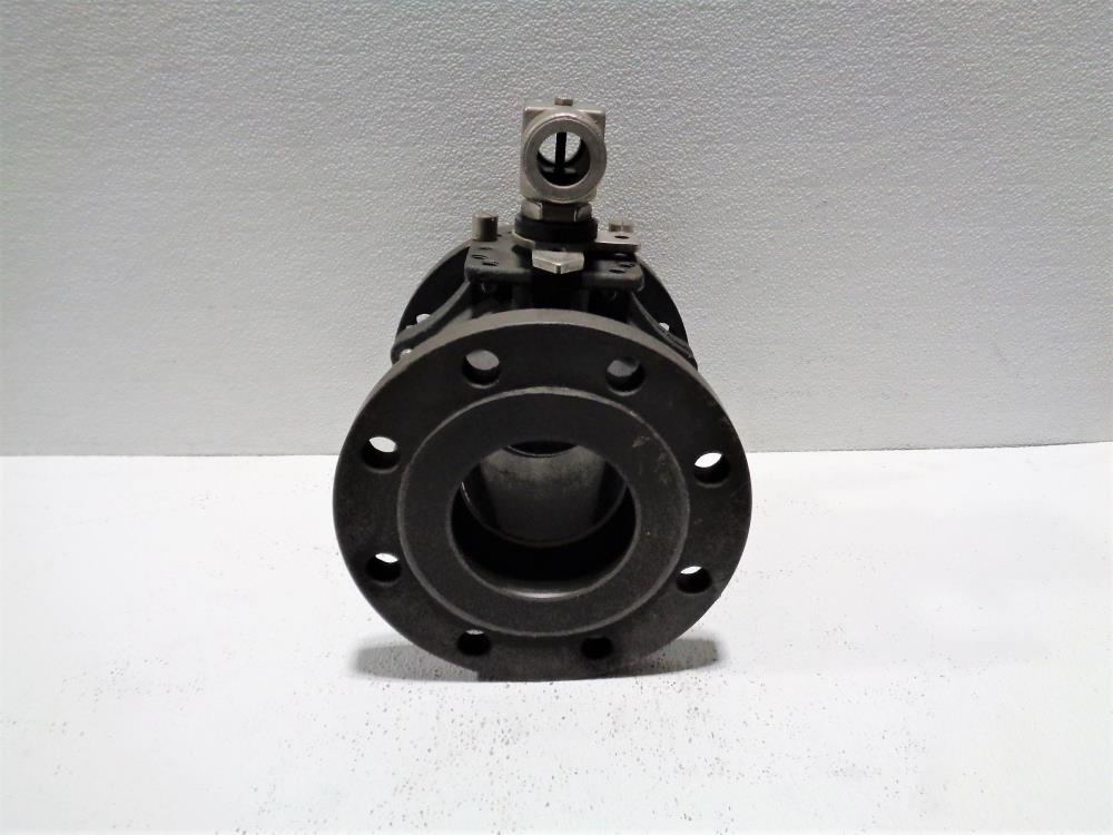 Sharpe 4" 150# RF WCB 2-Pc Split Ball Valve, Full Port, #FS50114RF